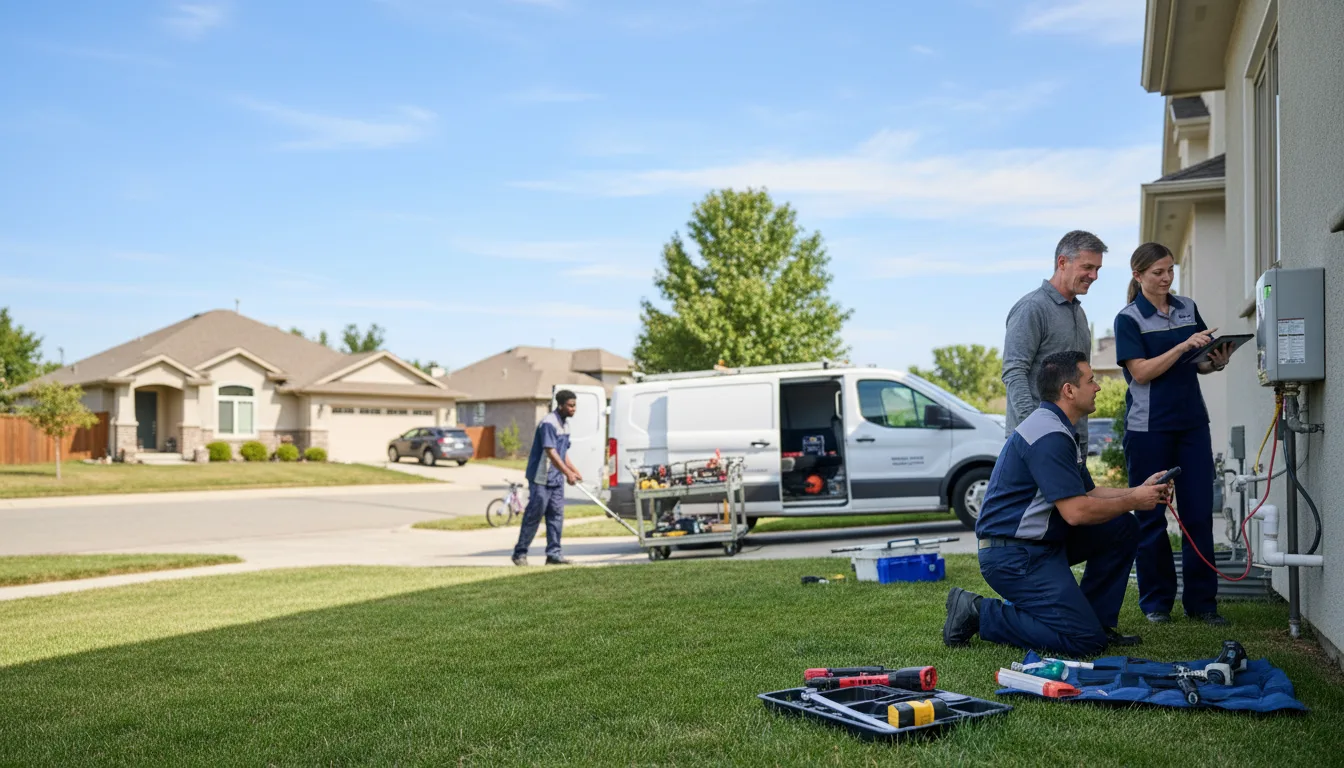 Tankless water heater service in Bristol, VA